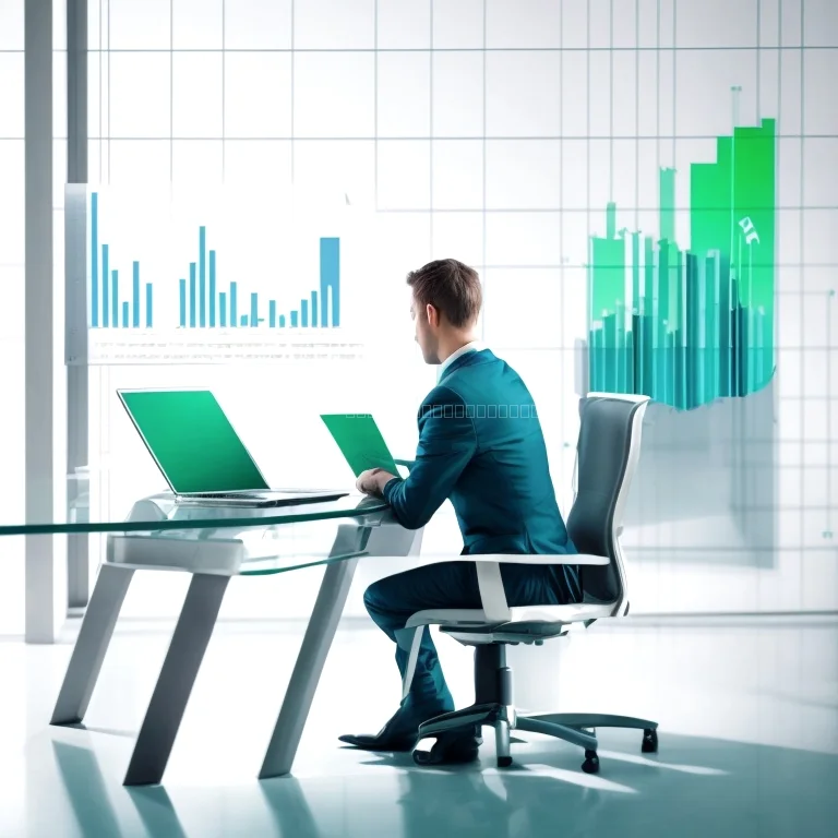 チームミーティングで意見交換をする場面